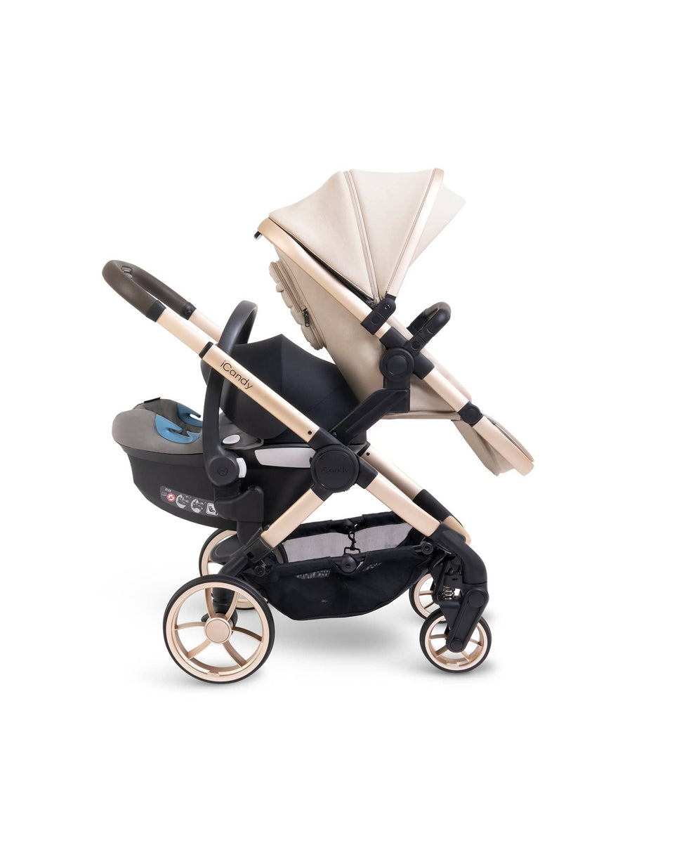 Icandy peach 2024 double buggy adaptors