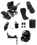 Bugaboo Fox 5 Essential 9 Piece Travel System with Maxi-Cosi Pebble 360 Pro&sup2; and Base - Midnight Black