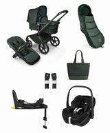 Bugaboo Fox 5 Noir Stroller Bundle with Maxi-Cosi Pebble 360 Pro Car Seat & Base  (5 Piece) – Midnight Green