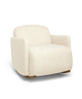 Royton Nursing Chair - Sandstone Textured Weave