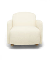 Royton Nursing Chair - Oyster Chenille Boucle