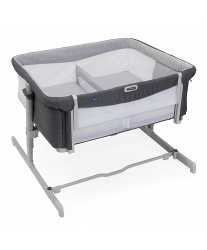 Chicco Next2Me Twins  Bedside Crib – Magnet Grey