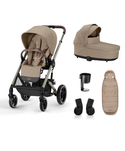 Cybex Balios Essential Bundle (5 Pieces) – Almond Beige