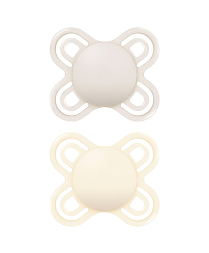 MAM Perfect 0-2m Soother (2 pack) - Beige