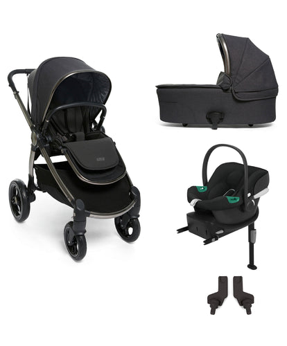 Ocarro Pushchair Bundle with Cybex Aton B2 i-Size Car Seat - Onyx