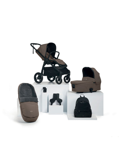 Ocarro Pushchair Essential Bundle (6 Pieces) - Café