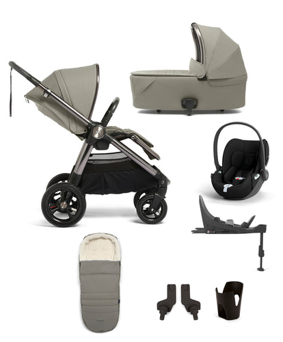 Complete Ocarro Pushchair Bundle with Cybex Cloud T Car Seat – Everest