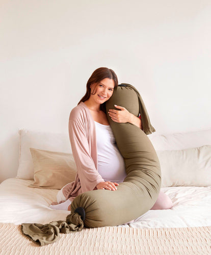 bbhugme Pregnancy Pillow - Dusty Olive