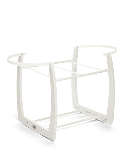 Rocking Moses Basket Stand - White