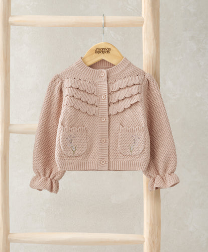 Embroidered Cardigan