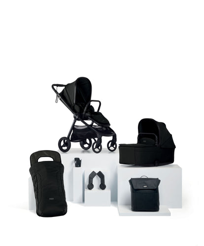 Vardo Pushchair Bundle (6 Pieces) - Noir