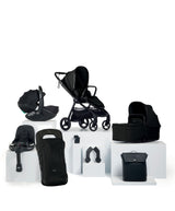 Vardo Pushchair Bundle with Maxi-Cosi Pebble 360 Pro² Car Seat (8 Pieces) - Noir