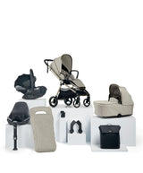 Vardo Pushchair Bundle with Cybex Cloud T Car Seat (8 Pieces) - Shell