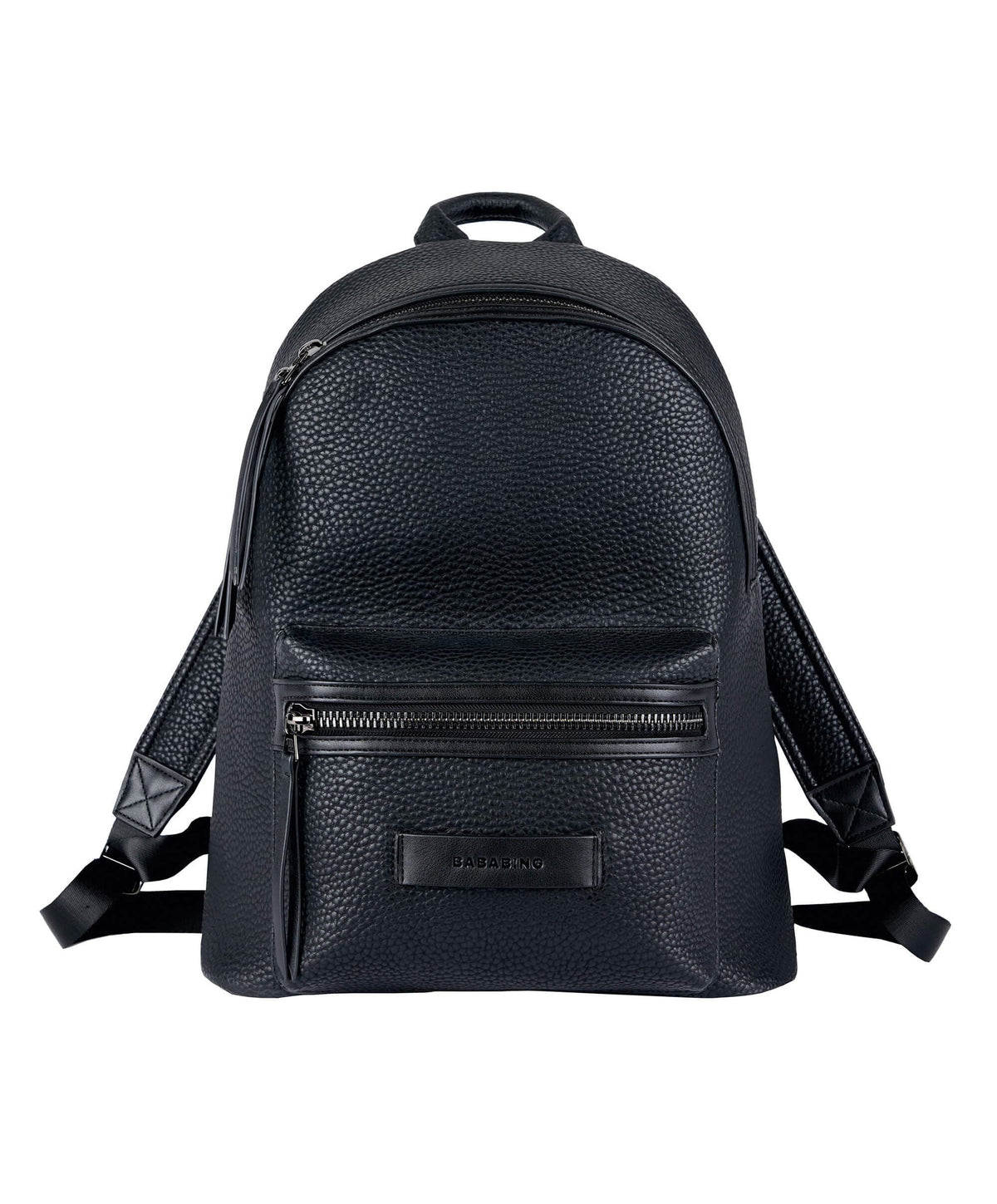 Bababing Luca Vegan Leather Changing Backpack Black Mamas Papas IE