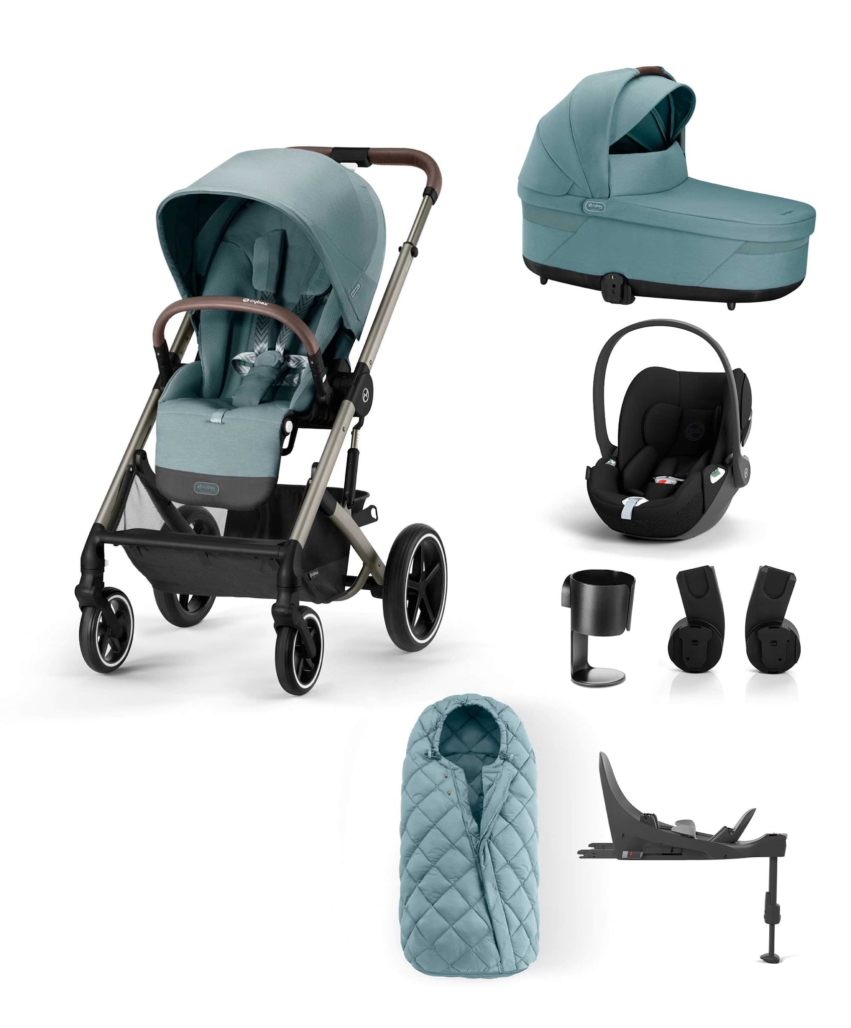 Buy Cybex Balios S Lux Full Size Stroller + Carry Cot S Bundle -- ANB Baby