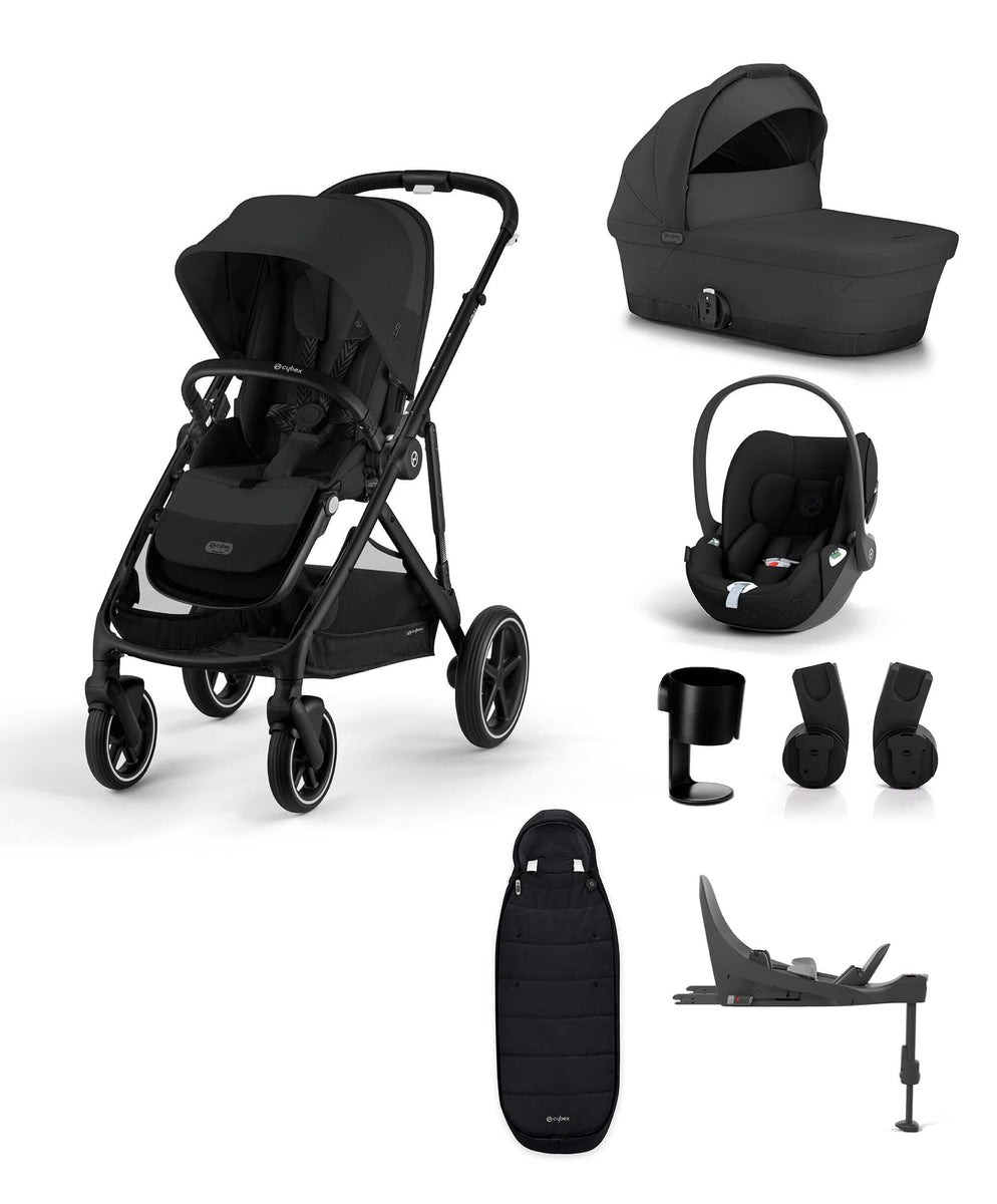 Cybex Gazelle S Pushchair Bundle with Cloud T Car Seat and Base In Moo ...