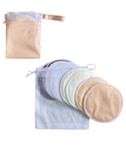 Fraupow Breastfeeding Fraupow Reusable Nursing Pads - Pack of 8