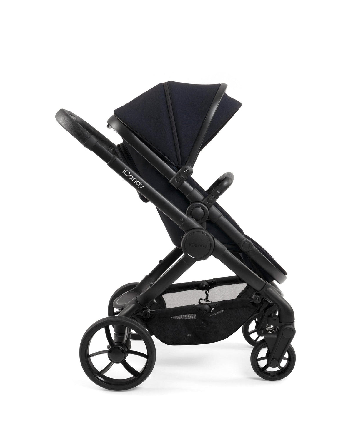 iCandy Peach 7 Complete Pushchair Bundle with Cocoon Car Seat Black Mamas Papas IE