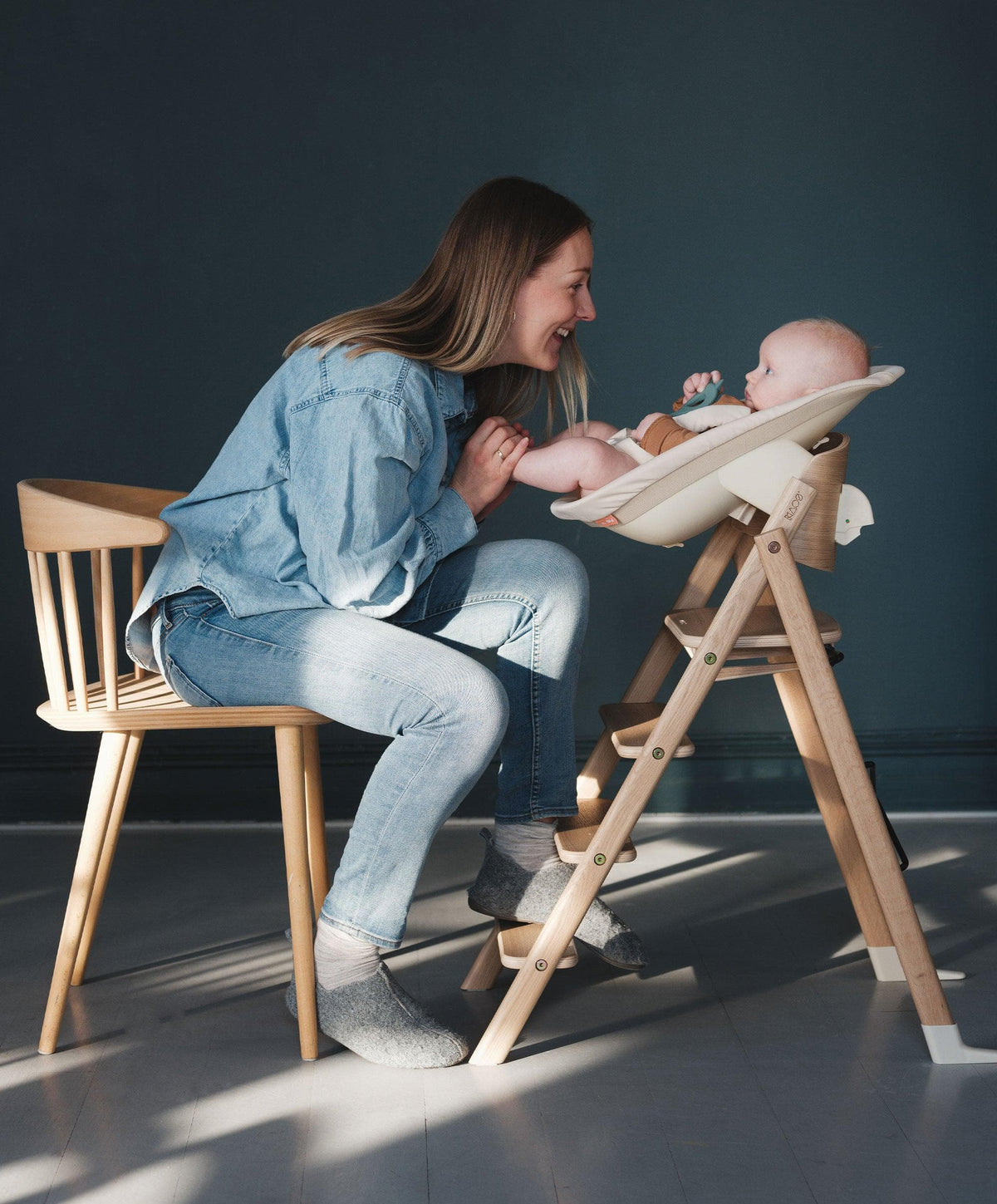 Baby seat that attaches to chair sales