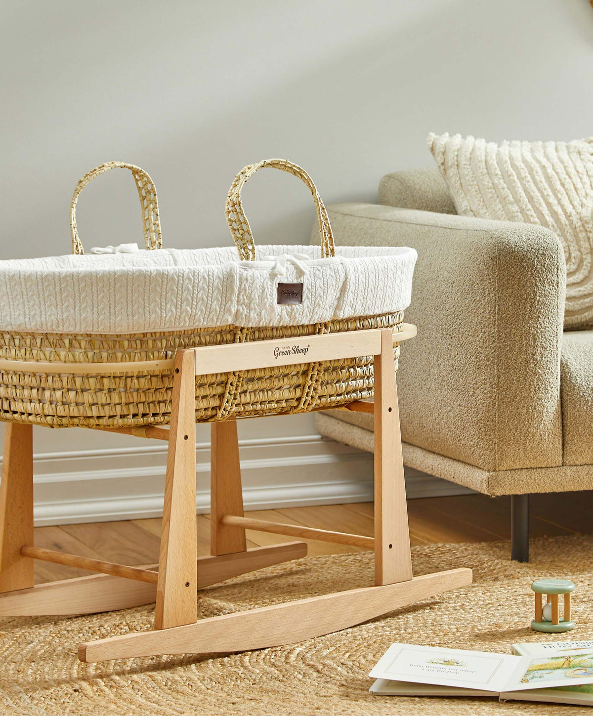 Moses basket sale as bassinet