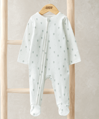 Mamas & Papas All-in-Ones & Bodysuits Hot Air Balloon Print All In One