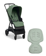 Mamas & Papas Buggies Libro Stroller Bundle with Quilted Memory Foam Liner (2 Piece)– Bay Green/Sage