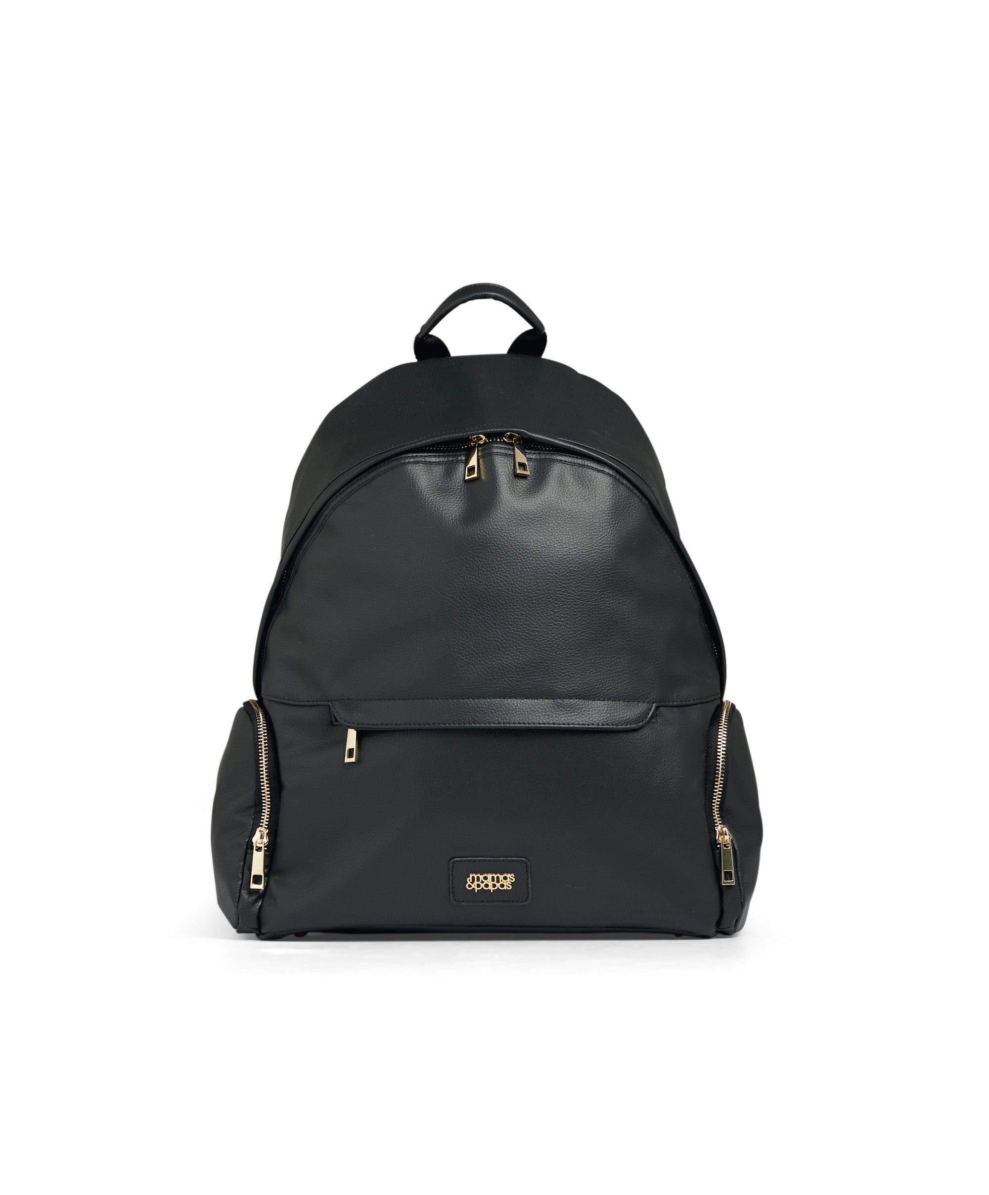 Strada Luxe Changing Backpack Black Gold Mamas Papas IE