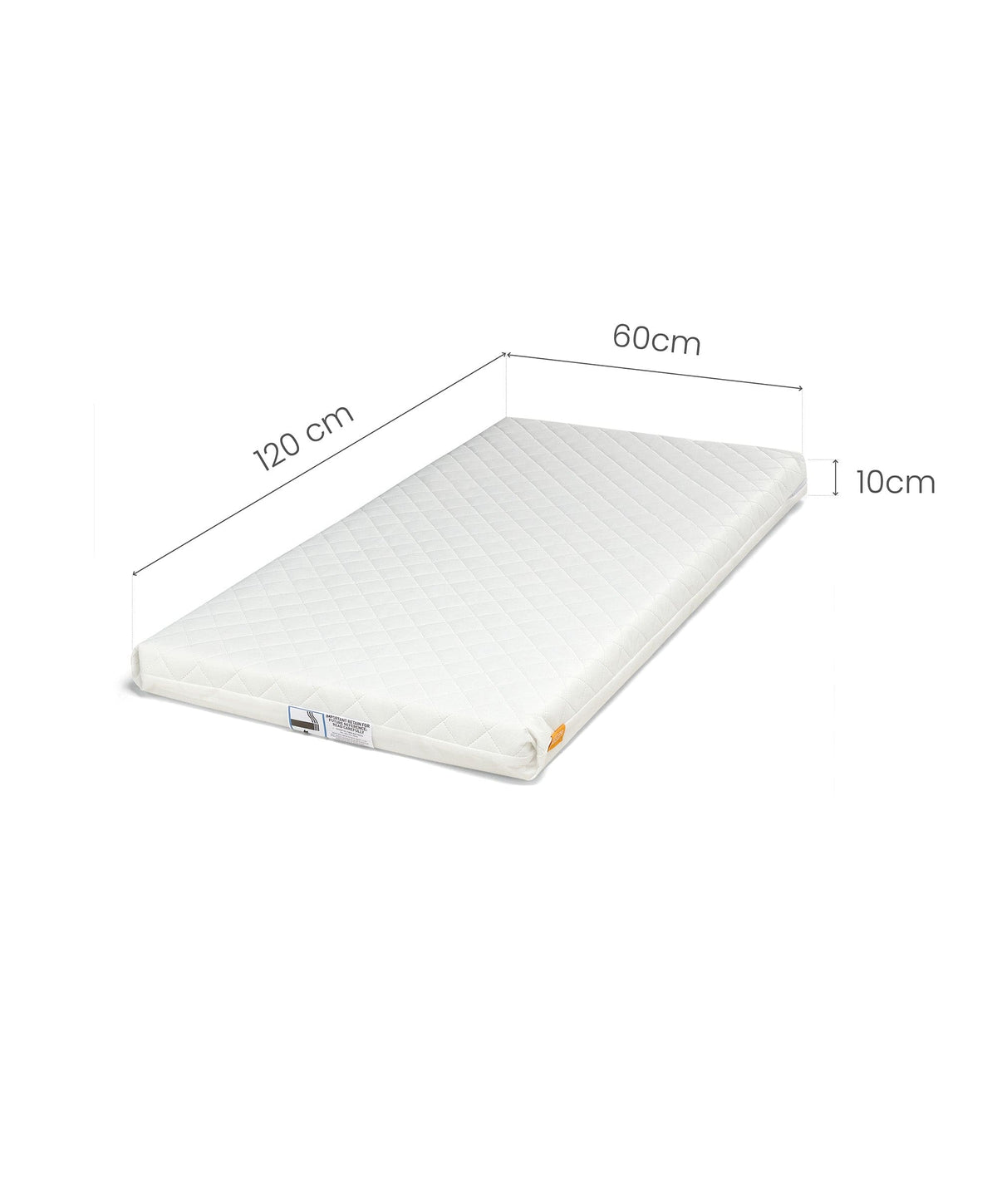 120cm by cheap 60cm cot mattress