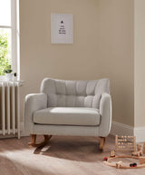 Mamas & Papas Cuddle Chairs Hilston Cuddle Chair - Silver Woven