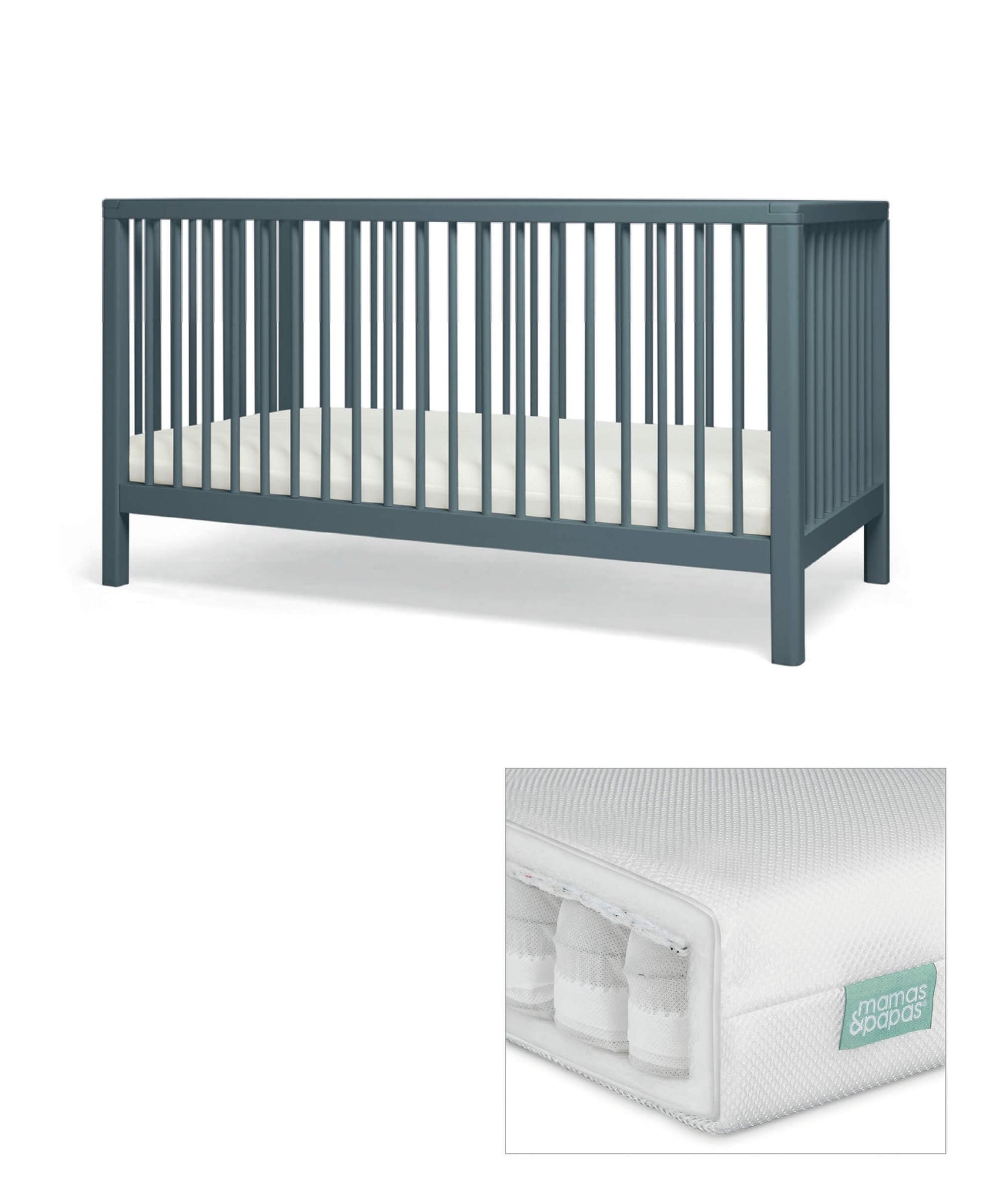 Airflow pocket spring 2024 cot bed mattress