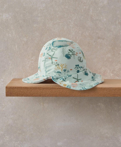 Mamas & Papas Hats & Booties Whale Print Sun Hat