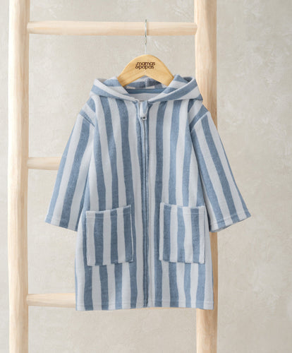 Mamas & Papas Hooded Towels Striped Hood Poncho