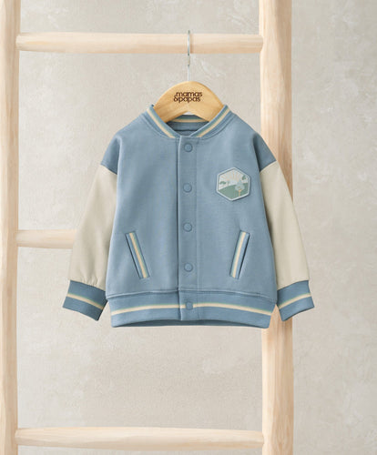 Mamas & Papas Jackets & Coats Baseball Jacket - Blue