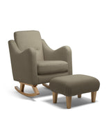 Mamas & Papas Nursing Chair Sets Bowdon Nursing Chair & Footstool Set - Mink Boucle