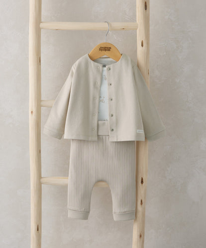 Mamas & Papas Outfits & Sets Duckling Jersey Jacket, Bodysuit & Leggings (Set of 3)