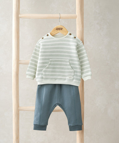 Mamas & Papas Outfits & Sets Striped Top & Leggings Set