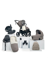 Ocarro Pushchair Complete Bundle with Cybex Cloud T Car Seat & Base (9 Pieces) - Studio