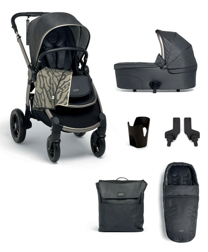 Ocarro Pushchair Essential Bundle (7 Pieces) – Graphite