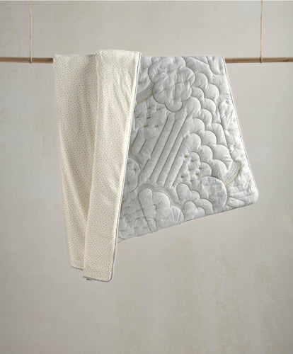 Mamas & Papas Quilts & Coverlets Quilt (3.0 Tog) - Dream Upon A Cloud - Grey