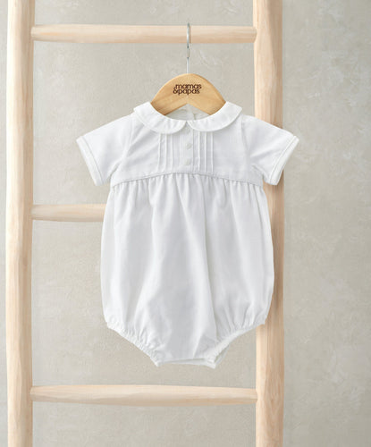 Mamas & Papas Rompers Peter Pan Collar Shortie Romper