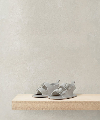 Mamas & Papas Shoes & Booties Stone Suede Sandals