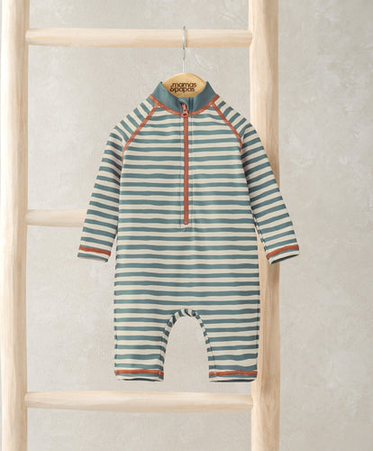 Mamas & Papas Swimwear Long Sleeve Stripe Rashsuit