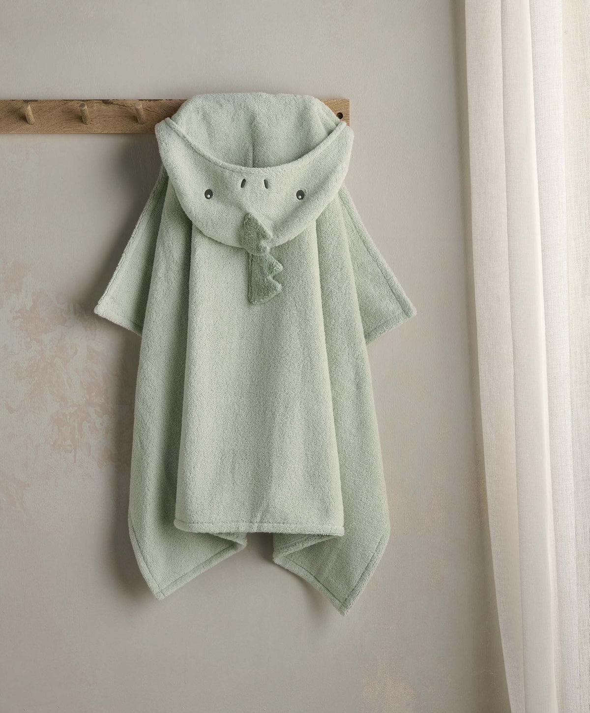 Hooded Baby Towel Dinosaur Bathing Accessories Mamas Papas IE