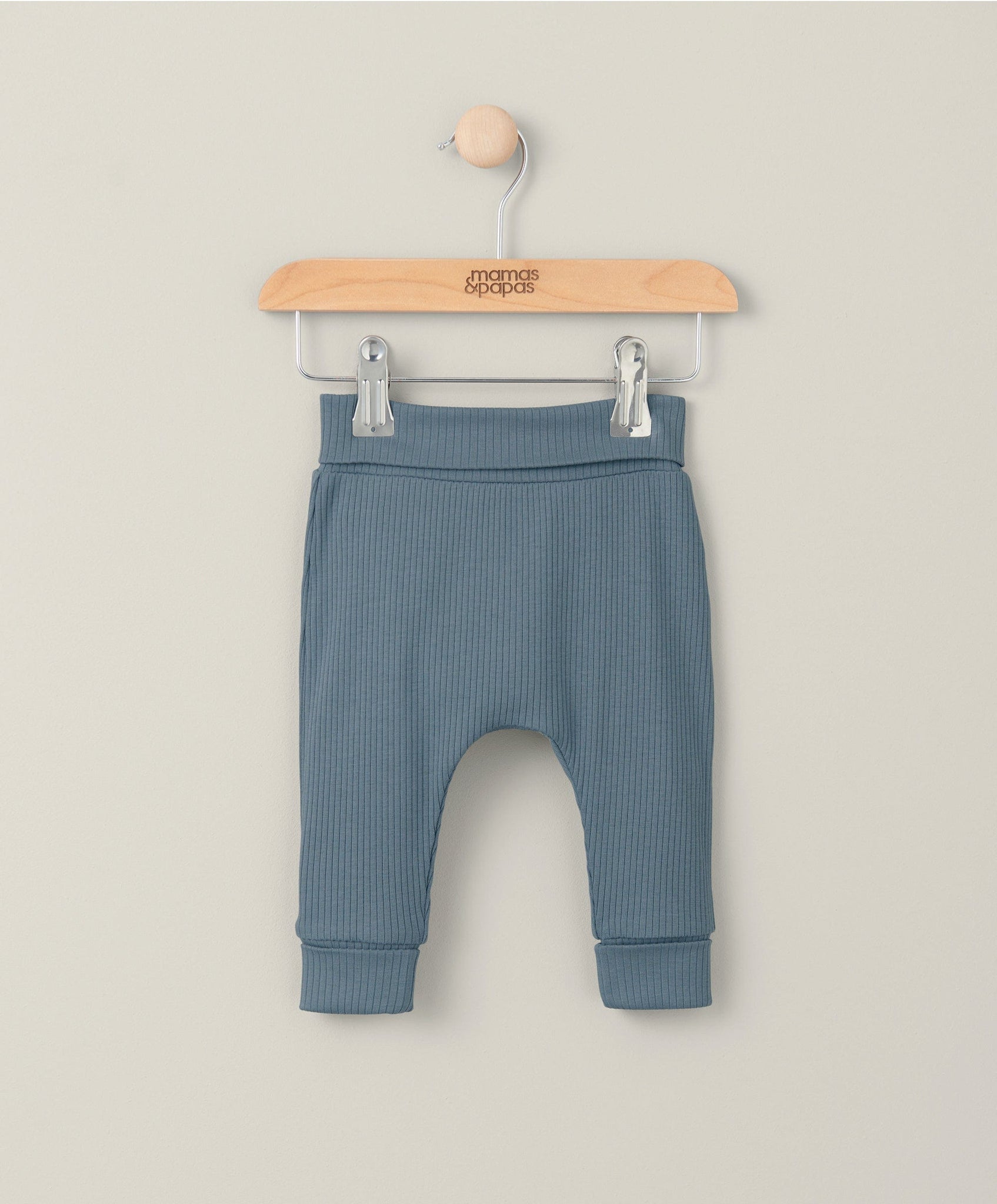 Organic Cotton Ribbed Bodysuit - Blue – Mamas & Papas IE