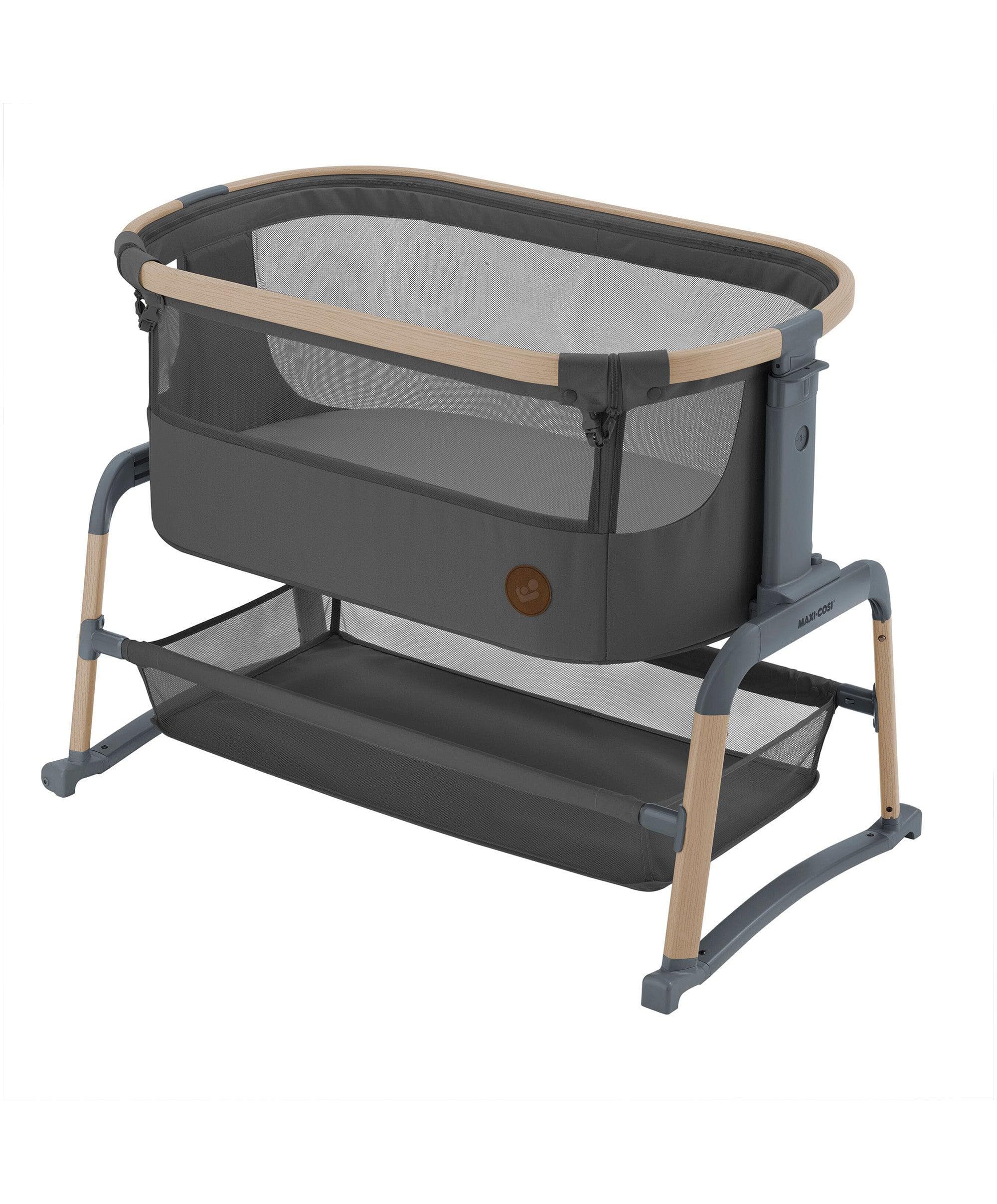 Maxi Cosi Iora Air Bedside Crib Beyond Graphite Mamas Papas IE