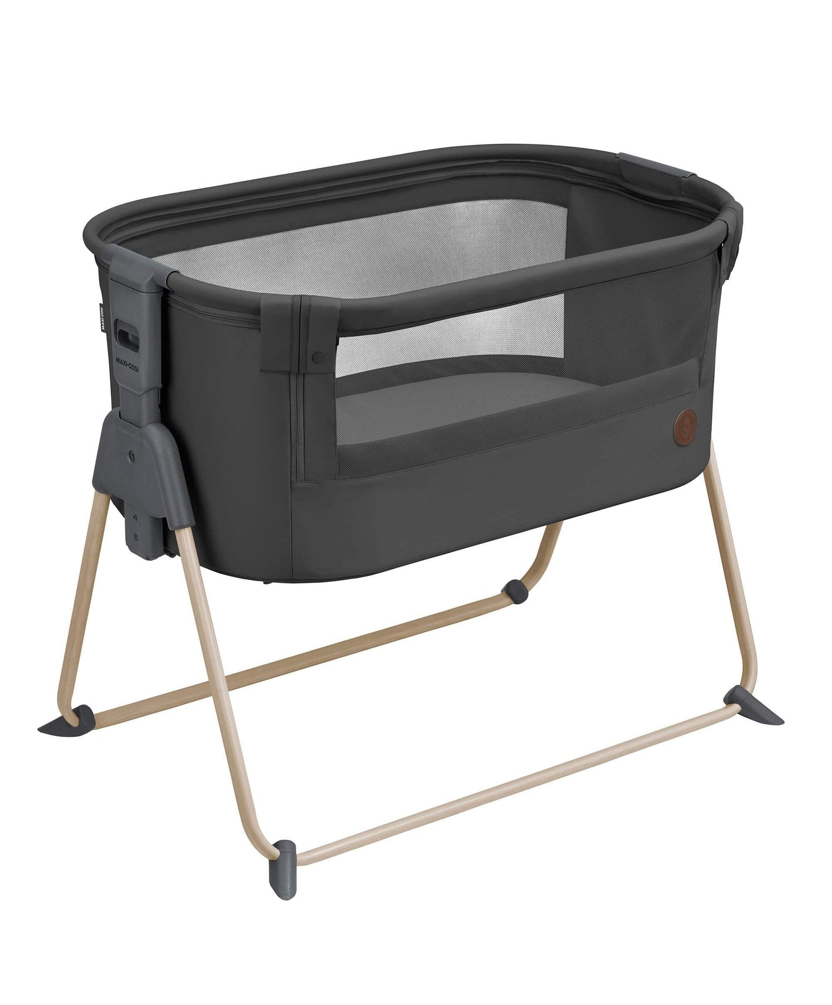 Maxi Cosi Tori Bedside Travel Cot in Beyond Graphite Mamas Papas IE