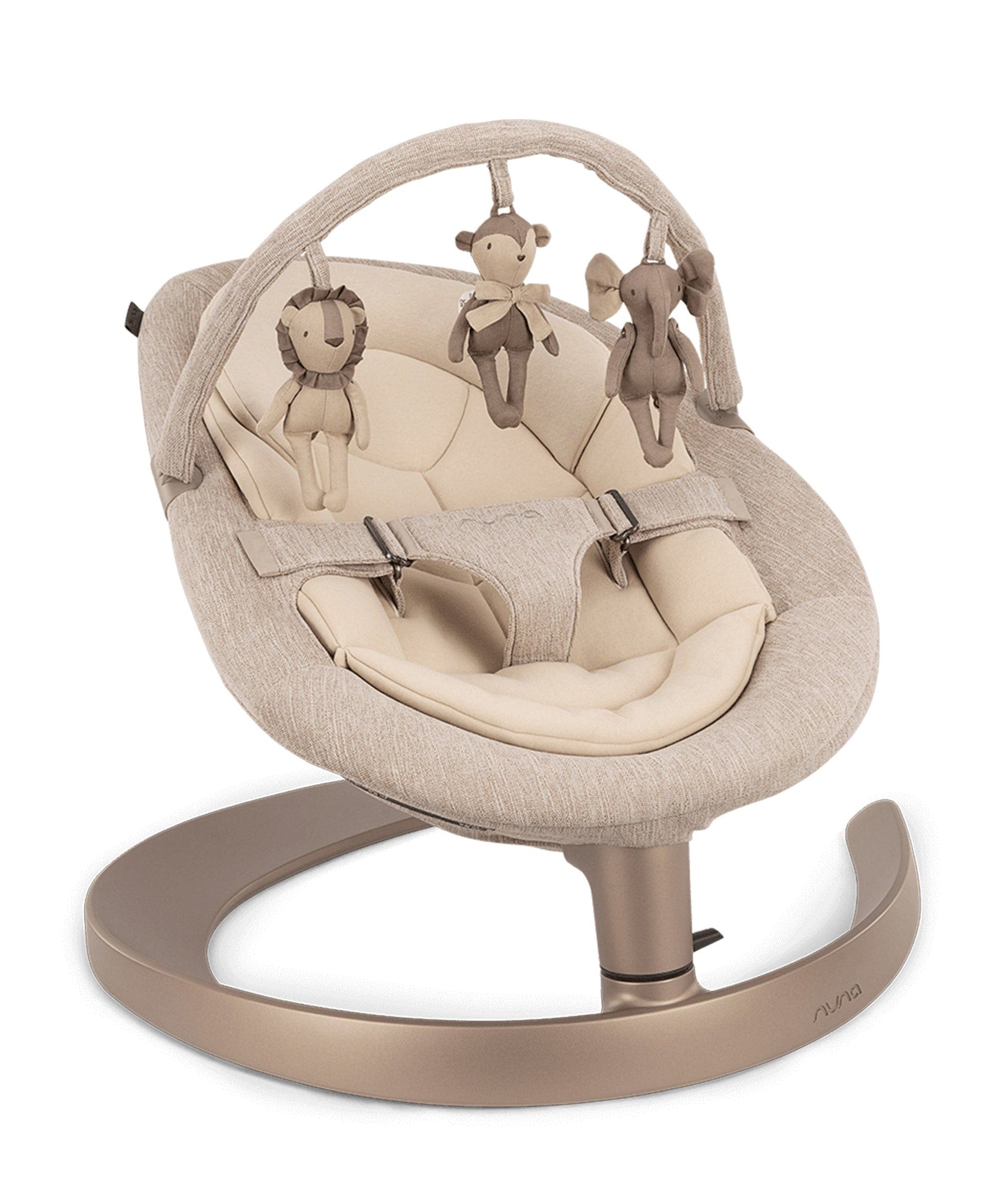 Nuna Leaf Grow Bouncer Sand Mamas Papas IE