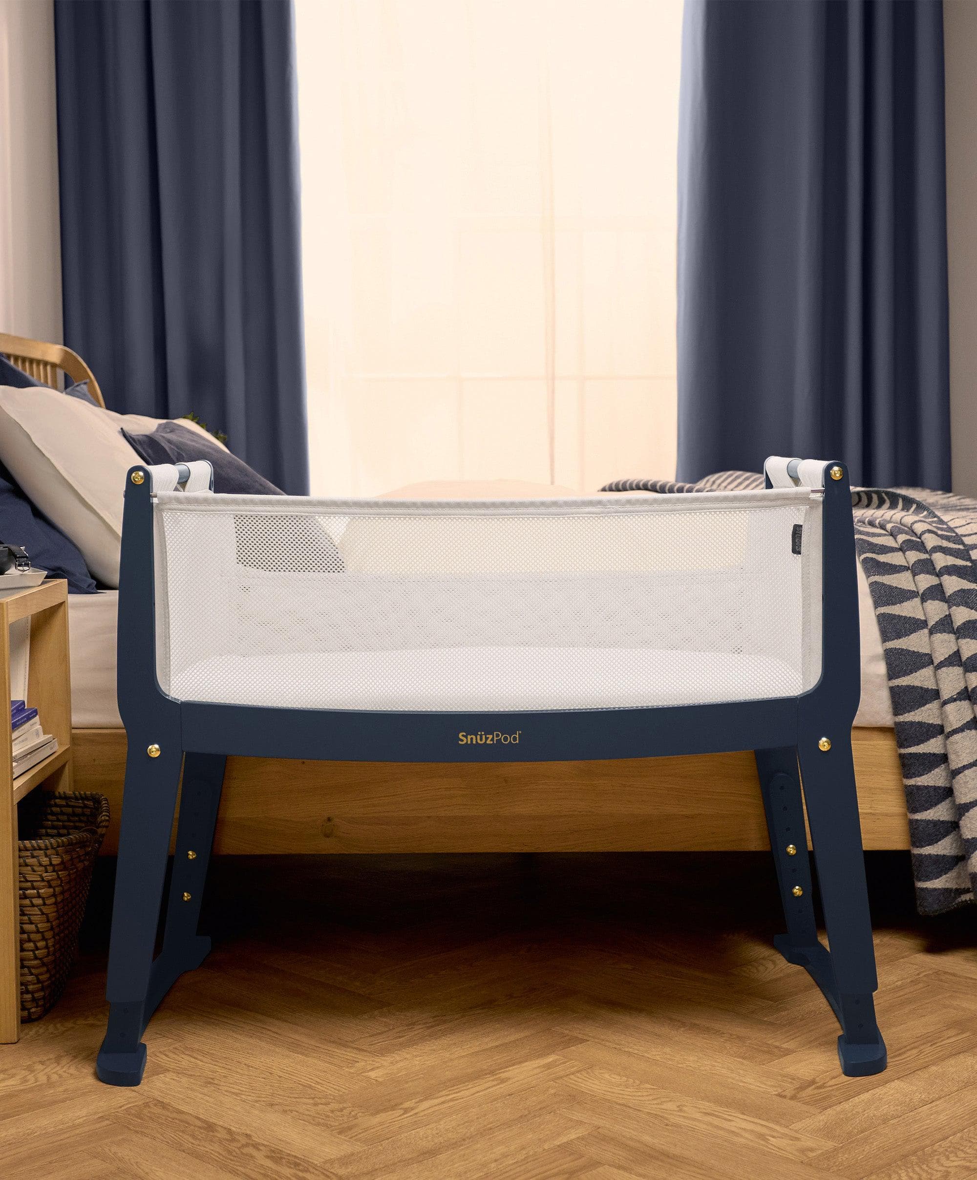 SnuzPod Studio Bedside Crib London Mamas Papas IE