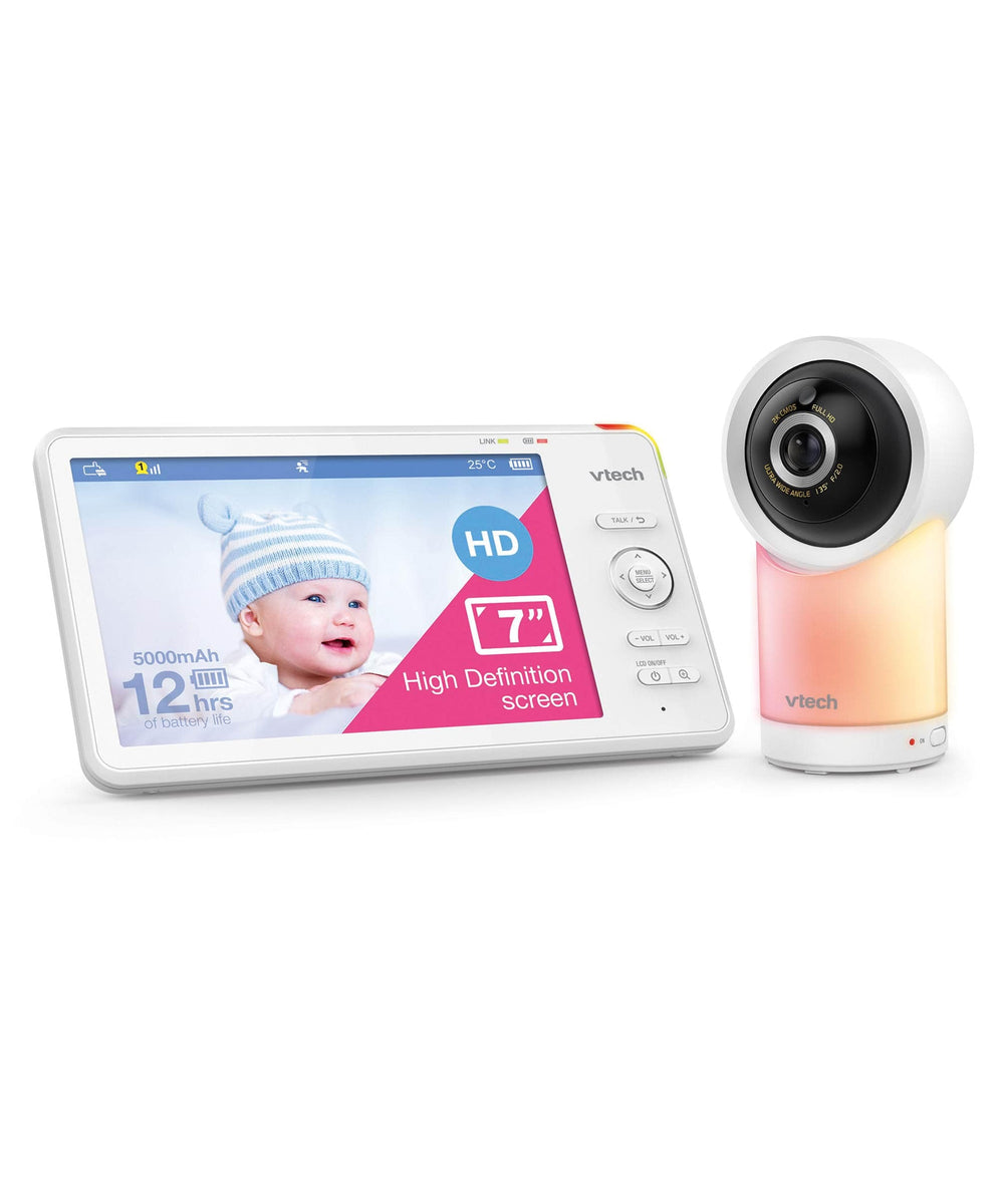 VTech RM7766HD 7 Smart Pan & Tilt Baby Monitor in White – Mamas & Papas IE