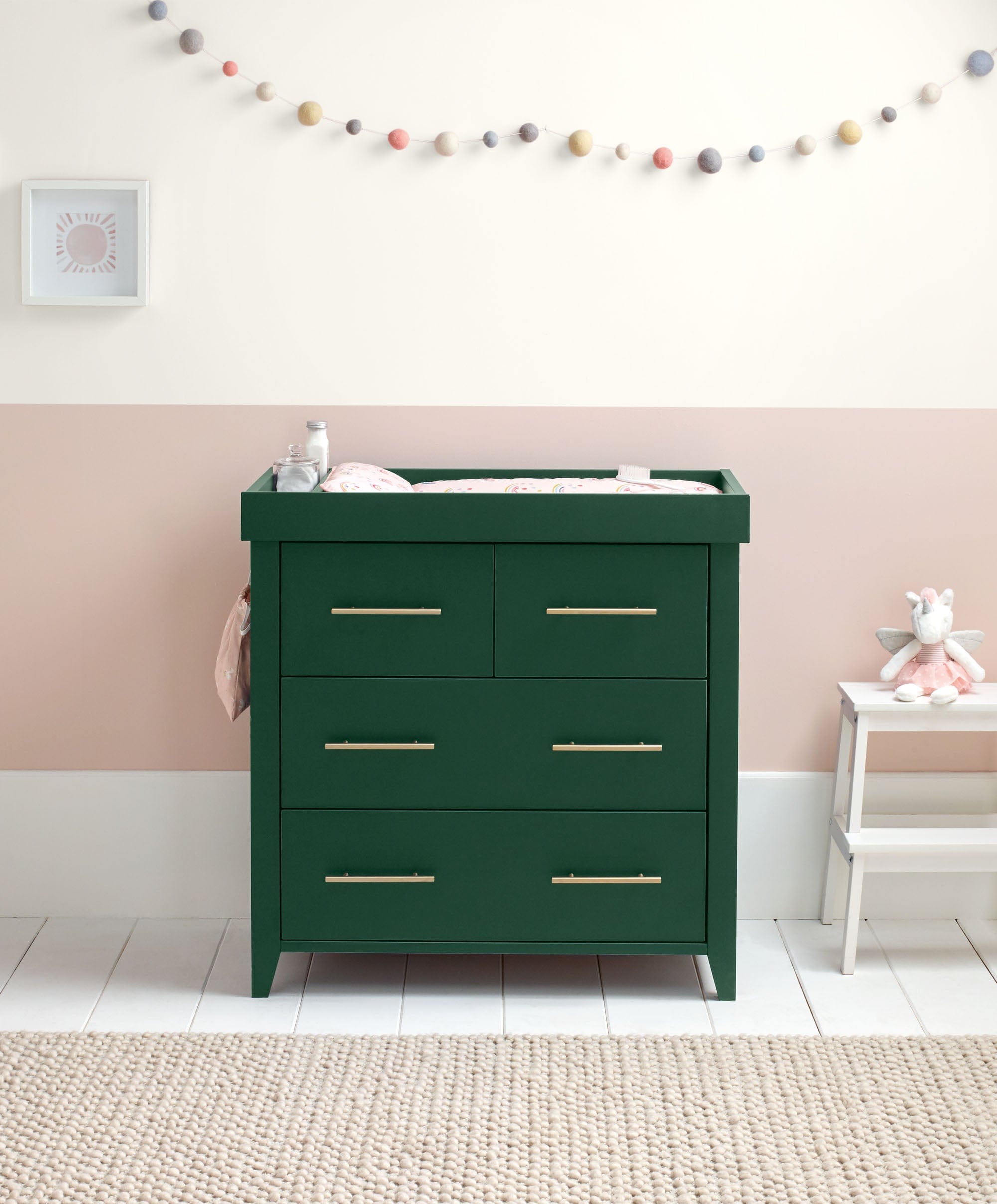 Nursery dresser 2025 changing table